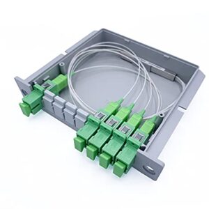 Séparateur de Fibres Optiques (PLC Splitter) Type LGX 1*4,1*8 (Ref:3333)