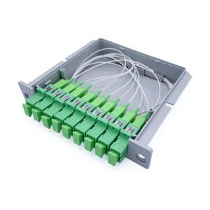 Séparateur de Fibres Optiques (PLC Splitter) Type LGX 1*4,1*8 (Ref:3333)