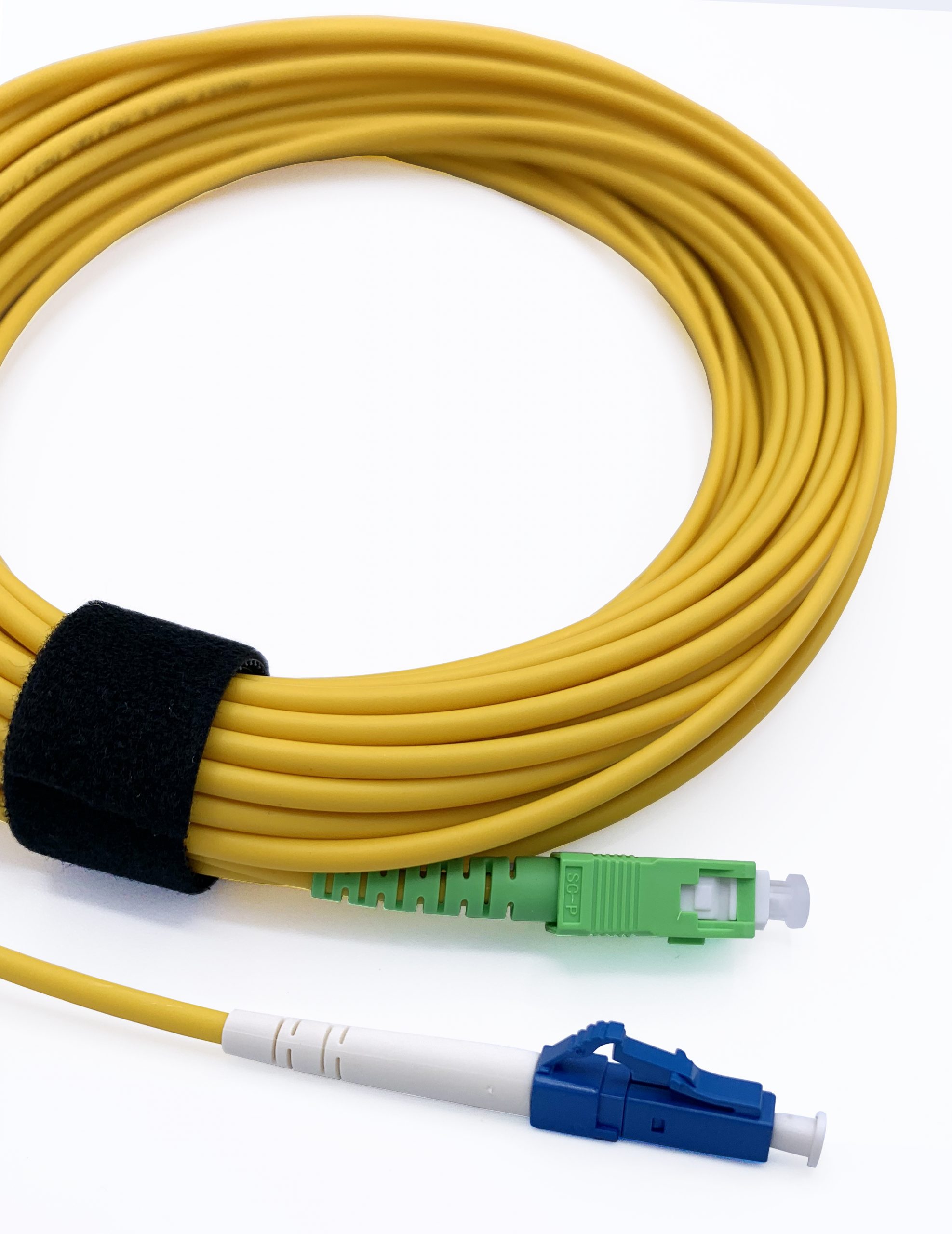 Câble à Fibre Optique SC/APC à LC/UPC OS2 Simplex
