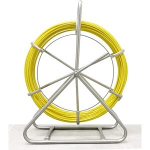 Agulha de tração em fibra de vidro, diâmetro de 6,0 mm, para cabos de fibra ótica (FTTH e FTTx) e elétricos (Ref.: 5006)