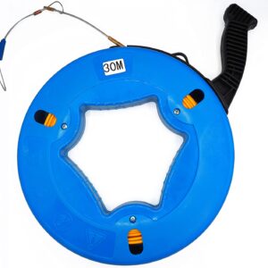 Aiguille Tire-fil de Fer Pour Câbles Fibre Optique (FTTH & FTTx) et Éléctrique, 30M (Ref:5018)