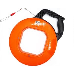 Agulha para puxar fios de ferro para cabos de fibra ótica (FTTH e FTTx) e elétricos, laranja (Ref.: 5027)