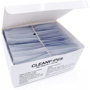 Lot de 50 Papiers de Nettoyage de la Fibre Optique avec l'alcohol (Ref:5263)
