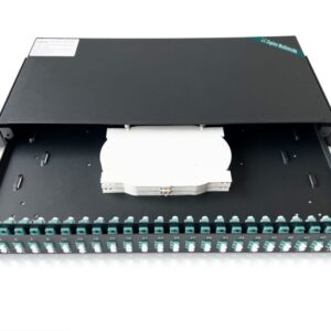 Elfcam® – Tiroir Optique 48 Ports LC/UPC Multimode OM3 OM4. Équipé de 48 Ports de LC/UPC Multimode, Installation dan…