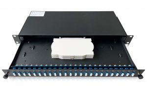 Elfcam® – Tiroir Optique 48 Ports LC/UPC Monomode OS2 Équipé de 48 LC UPC Monomode, Installation dans Tous Les Racks…