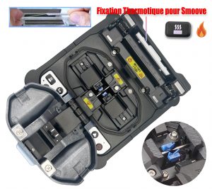 Elfcam® – Soudeuse Fibre Optique S10 Pro, Cœur à Cœur, avec 6 Moteurs et Kit Outils et Accessoires Mis à Jour, pour …