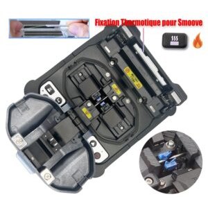 Elfcam® – Soudeuse Fibre Optique S10 Pro, Cœur à Cœur, avec 6 Moteurs et Kit Outils et Accessoires Mis à Jour, pour …