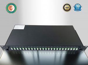 Elfcam® – Tiroir Optique 48 Ports LC/APC Monomode. Équipé de 48 Ports de LC/APC Monomode, Installation dans Tous Les Racks…