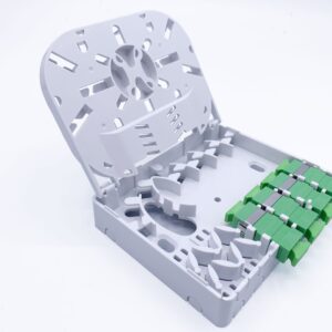 Prise Terminale Optique (PTO) à interface SC/APC (1 port, 2 ports et 4 ports) (Ref:2658)