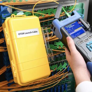 Elfcam® – Bobines amorces, Boîte de Câble de Lancement de Fibre Optique OTDR SC/APC-SC/APC, OTDR Outil de Test de Fi…