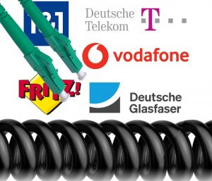 Elfcam® – Câble à fibre optique pour usage extérieur, LC/APC vers LC/APC OS2 Simplex, monomode, diamètre du câble 5,…