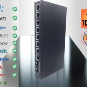 10Gb Commutateur Switch Fibre Optique Compatible avec Freebox Ultra et Orange Livebox 6, avec 2 Ports 10G SFP+ et 8 Ports …