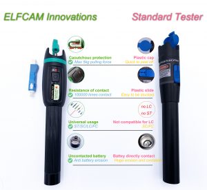 Stylo Optique FTTH VFL, Localisateur Visuel de Laser Rouge (Ref:1164)