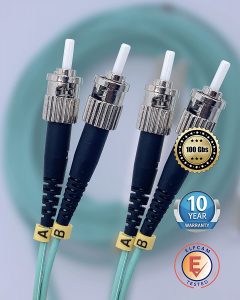 Câble à Fibre Optique ST/UPC – ST/UPC OM3 (Ref:4493)