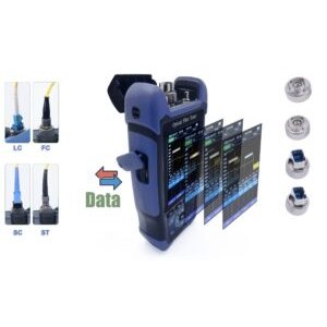 ELF-3800 OTDR pour FTTH, 1310nm / 1550nm 24dB / 22dB, Portable 4 en 1 OTDR + VFL+ OPM + OLS (Ref:5399)