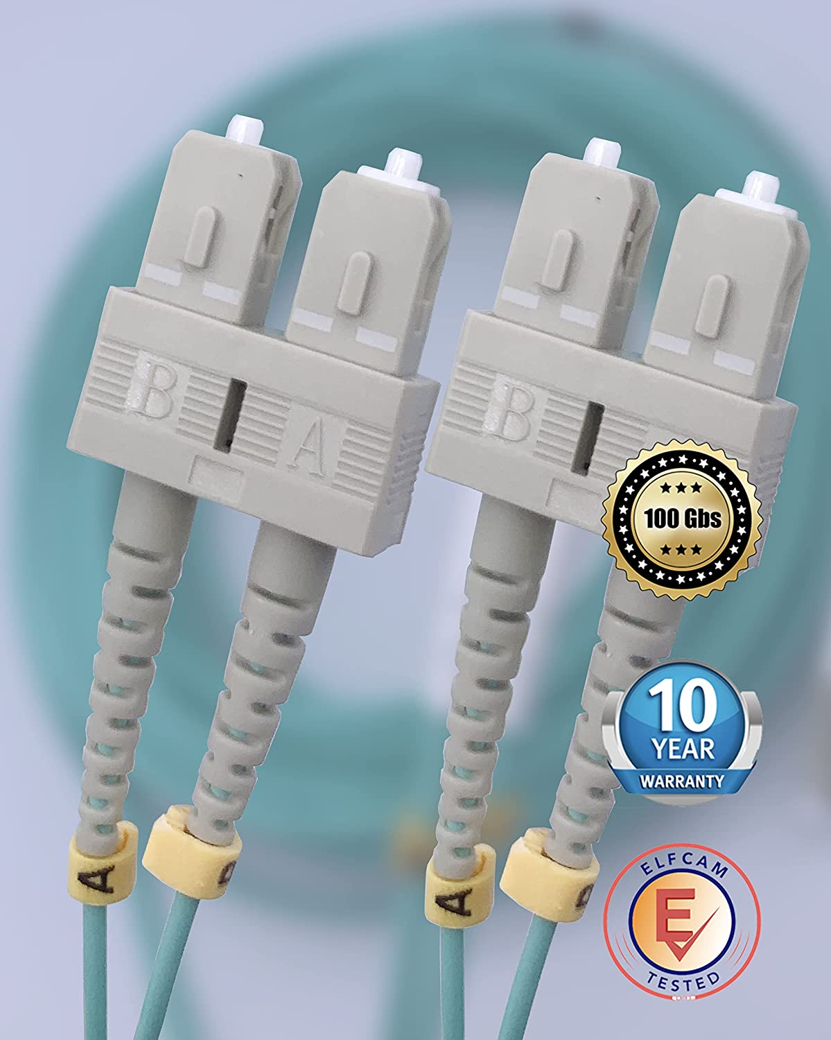 Câble à Fibre Optique SC/UPC – SC/UPC OM3 (Ref:5508)