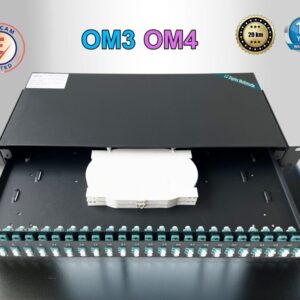 Elfcam® – Tiroir Optique 48 Ports LC/UPC Multimode OM3 OM4. Équipé de 48 Ports de LC/UPC Multimode, Installation dan…