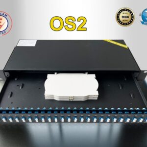 Elfcam® – Tiroir Optique 48 Ports LC/UPC Monomode OS2 Équipé de 48 LC UPC Monomode, Installation dans Tous Les Racks…