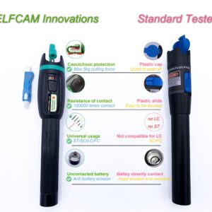 Stylo Optique FTTH VFL, Localisateur Visuel de Laser Rouge (Ref:1164)