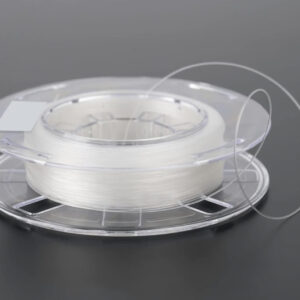 Elfcam® – Câble Fibre Optique Invisible/Transparent, Fibre Optique Monomode 125µm OS2, Gaine en Nylon Transparent, I…