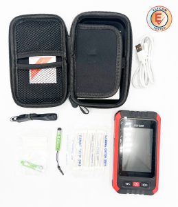 Elfcam – Mini OTDR E-2800 Monomode 1310nm/1550nm, 22dB/20dB, Jusqu’à 60km, avec Photomètre/Multimètre Optique et VFL…