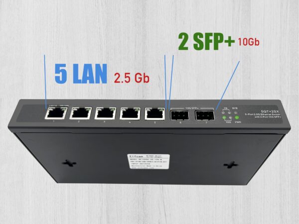 Switch Réseau 2.5 Gigabit 8 Ports RJ45 - KALEA-INFORMATIQUE, 2.5G, 1G, 100Mbps, Neuf