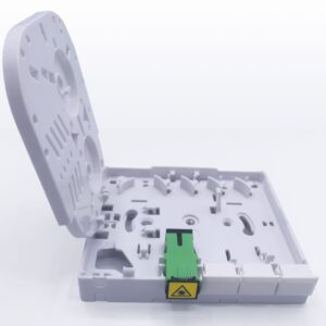 Prise Terminale Optique (PTO) à interface SC/APC (1 port, 2 ports et 4 ports) (Ref:2658)