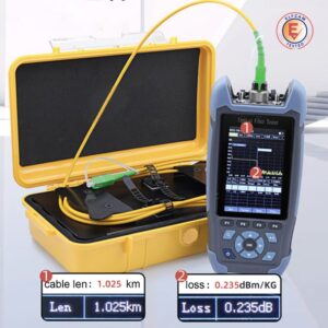 Elfcam® – Bobines amorces, Boîte de Câble de Lancement de Fibre Optique OTDR SC/APC-SC/APC, OTDR Outil de Test de Fi…