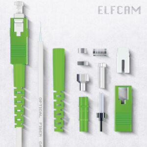 Câble/Rallonge Fibre Optique {Orange SFR Bouygues} – Jarretière Simplex Monomode SC/APC à SC/APC OS2- Blindage et Co…