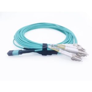 MPO Femelle à Femelle, 12 Fibres Fibre Optique OM3 (Ref:2604)