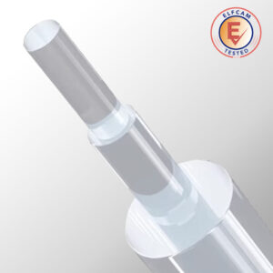 Elfcam® – Câble Fibre Optique SC/APC à SC/UPC Invisible/Transparent pour Freebox, Fibre Optique Monomode 125µm OS2, …