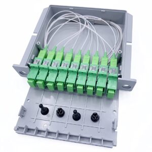 Séparateur de Fibres Optiques (PLC Splitter) Type LGX 1*4,1*8 (Ref:3333)