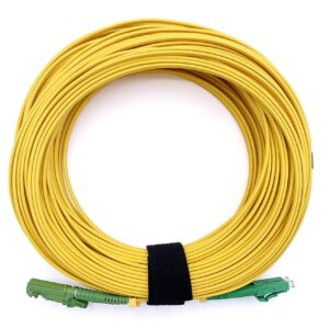 Câble à Fibre Optique E2000/APC à LC/APC OS2 Duplex (Ref:3188)