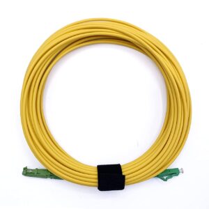 Câble à Fibre Optique E2000/APC à LC/APC OS2 Simplex (Ref:3822)