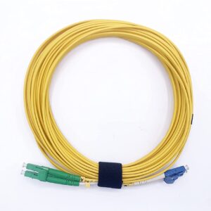 Câble à Fibre Optique LC/APC à LC/UPC Monomode Duplex (Ref:3894)