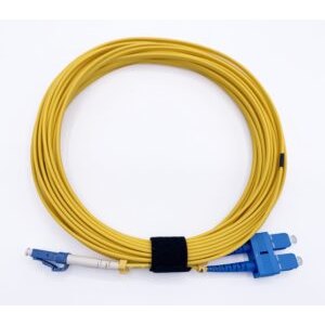Câble à Fibre Optique SC/UPC á LC/UPC OS2 Duplex(Ref:417)