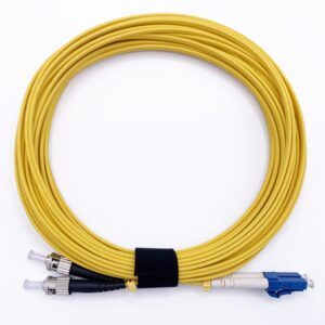 Câble à Fibre Optique ST/UPC à LC/UPC OS2 Duplex (Ref:3949)