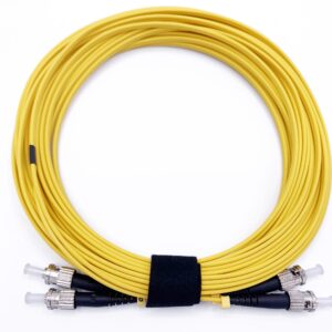 Câble à Fibre Optique ST/UPC à ST/UPC OS2 Duplex (Ref:3981)