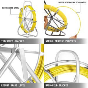Aiguille de Tirage en Fibre de Verre, Diamètre 6,0mm, Pour Câbles Fibre Optique (FTTH & FTTx) et Éléctrique (Ref:5006)…