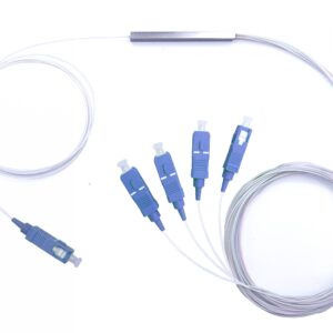 Séparateur de Fibres Optique, Splitteur Optique de Fibre Monomode de PLC ( SC/UPC) (Ref:6440)