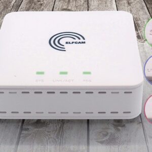 Elfcam – 1GE ONU pour GPON/EPON OLT, avec Port Fibre Optique SC/APC Monomode (Ref:6404)