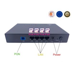 V-SOL 1GE+3FE POE XPON ONU (Ref:7025)