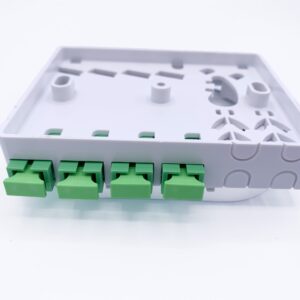 Prise Terminale Optique (PTO) à interface SC/APC (1 port, 2 ports et 4 ports) (Ref:2658)