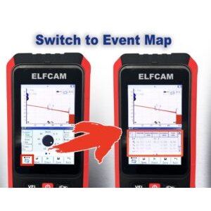 Elfcam – Mini OTDR E-2800 Monomode 1310nm/1550nm, 22dB/20dB, Jusqu’à 60km, avec Photomètre/Multimètre Optique et VFL…