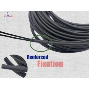 Câble à Fibre Optique pour extérieur et intérieur LC/UPC vers LC/UPC OS2 Duplex Monomode Diamètre 5.0mm (Ref: 11861)