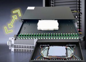 Elfcam® – Tiroir Optique 48 Ports LC/APC Monomode. Équipé de 48 Ports de LC/APC Monomode, Installation dans Tous Les Racks…