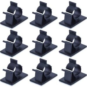 Clips de Câble Adhésif Réglable pour Gestion de Câble à Fibre Optique (Ref:2864)