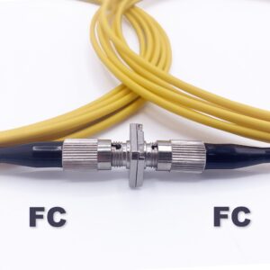 Adapteur/Connecteur pour fibres optiques (Lot de 5, FC-FC UPC Monomode) (Ref:6477)