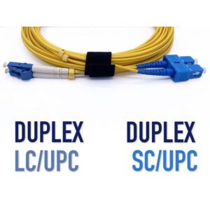 Câble à Fibre Optique SC/UPC á LC/UPC OS2 Duplex(Ref:417)