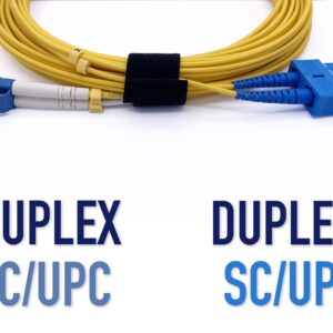 Câble à Fibre Optique SC/UPC á LC/UPC OS2 Duplex(Ref:417)